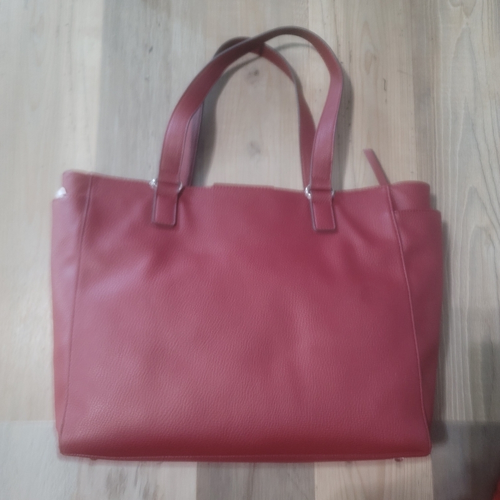Liz Claiborne Roxy work tote red - Picture 2 of 7